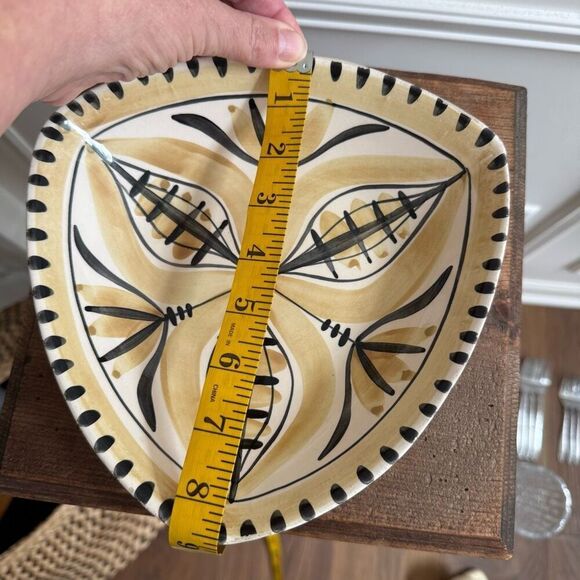 Vintage MCM Riviera Keramik Sweden Handmade Dish 60s 70s Mid Century Pottery Col - Picture 9 of 9